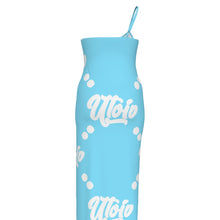 Load image into Gallery viewer, UTO IV Plus Size Oblique-Shoulder Dress

