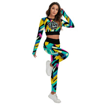 Load image into Gallery viewer, UTO IV &quot;Jetstream&quot; Women&#39;s Sport Set With Backless Top And Leggings
