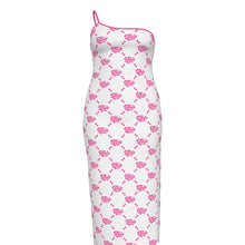 Load image into Gallery viewer, UTO IV Plus Size Oblique-Shoulder Dress
