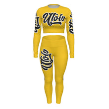 Load image into Gallery viewer, UTO IV Women's Sport Set With Backless Top And Leggings
