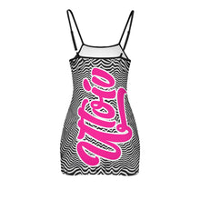 Load image into Gallery viewer, UTO IV &quot;Mind Warp Maze &quot; Femme Allure Women&#39;s Cami Dress (Plus Size)
