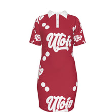 Load image into Gallery viewer, UTO IV Women's Polo Collar Dress
