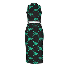 Load image into Gallery viewer, UTO IV Tank Top &amp; Split Skirt Set
