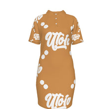 Load image into Gallery viewer, UTO IV Women's Polo Collar Dress
