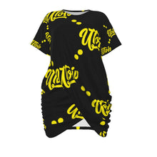 Load image into Gallery viewer, UTO IV Signature Stacked-Hem Dress — Plus Size
