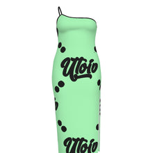 Load image into Gallery viewer, UTO IV Plus Size Oblique-Shoulder Dress

