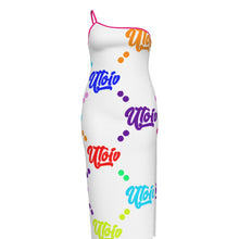 Load image into Gallery viewer, UTO IV Plus Size Oblique-Shoulder Dress
