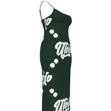Load image into Gallery viewer, UTO IV Plus Size Oblique-Shoulder Dress
