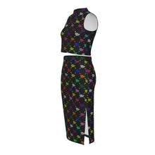 Load image into Gallery viewer, UTO IV Tank Top &amp; Split Skirt Set

