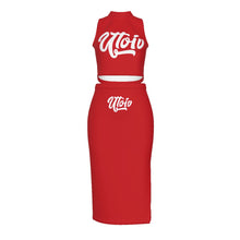Load image into Gallery viewer, UTO IV Tank Top &amp; Split Skirt Set
