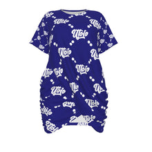 Load image into Gallery viewer, UTO IV Signature Stacked-Hem Dress — Plus Size
