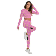 Load image into Gallery viewer, UTO IV Women&#39;s Sport Set With Backless Top And Leggings
