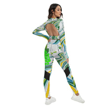 Load image into Gallery viewer, UTO IV Women&#39;s Sport Set With Backless Top And Leggings

