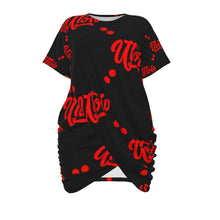 Load image into Gallery viewer, UTO IV Signature Stacked-Hem Dress — Plus Size
