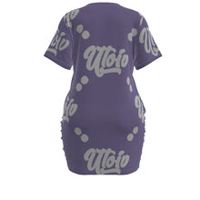 Load image into Gallery viewer, UTO IV Signature Stacked-Hem Dress — Plus Size

