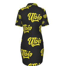 Load image into Gallery viewer, UTO IV Women's Polo Collar Dress
