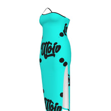 Load image into Gallery viewer, UTO IV Plus Size Oblique-Shoulder Dress
