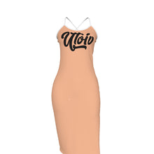 Load image into Gallery viewer, UTO IV Women's Back Cross Cami Dress
