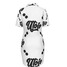 Load image into Gallery viewer, UTO IV "Dalmatian" Women's Polo Collar Dress
