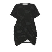 Load image into Gallery viewer, UTO IV "Midnight" Signature Stacked-Hem Dress — Plus Size
