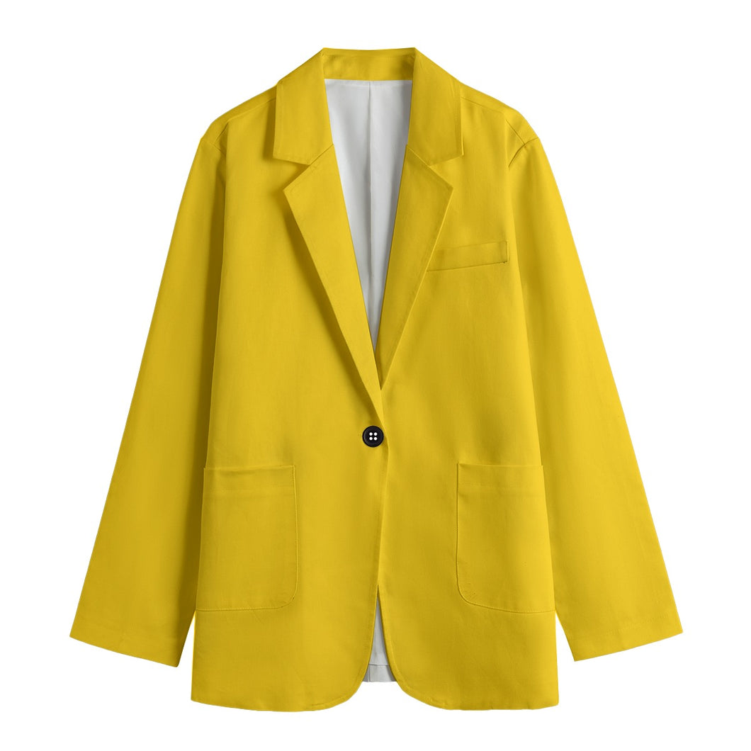 UTO IV Women's Leisure Blazer | 245GSM Cotton
