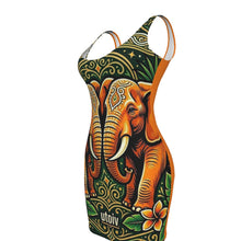 Load image into Gallery viewer, UTO IV Women's Bodycon Dress - Côte d'Ivoire (Ivory Coast)

