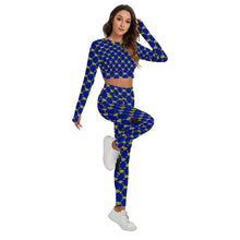 Load image into Gallery viewer, UTO IV Women&#39;s Sport Set With Backless Top And Leggings
