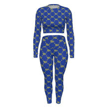 Load image into Gallery viewer, UTO IV Women's Sport Set With Backless Top And Leggings
