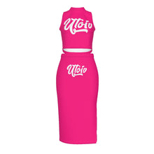 Load image into Gallery viewer, UTO IV Tank Top &amp; Split Skirt Set
