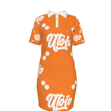 Load image into Gallery viewer, UTO IV Women's Polo Collar Dress
