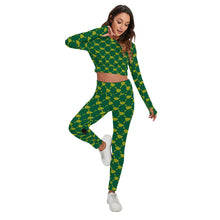 Load image into Gallery viewer, UTO IV Women&#39;s Sport Set With Backless Top And Leggings
