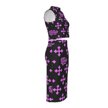 Load image into Gallery viewer, UTO IV Tank Top &amp; Split Skirt Set
