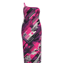 Load image into Gallery viewer, UTO IV Plus Size Oblique-Shoulder Dress
