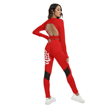 Load image into Gallery viewer, UTO IV Women&#39;s Sport Set With Backless Top And Leggings
