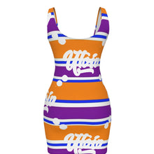 Load image into Gallery viewer, UTO IV Women's Bodycon Dress - Citrus Royale
