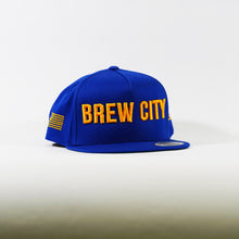 Load image into Gallery viewer, Brew City Flat Bill Cap (Milwaukee)
