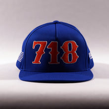 Load image into Gallery viewer, 718 Flat Bill Cap (New York)
