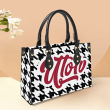 Load image into Gallery viewer, UTO IV &quot;Contemporary Houndstooth&quot; Women&#39;s Tote Bag
