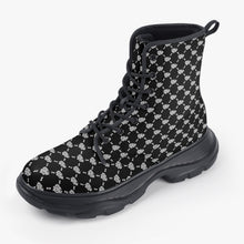 Load image into Gallery viewer, UTO IV "Skunk" Casual Leather Chunky Boots
