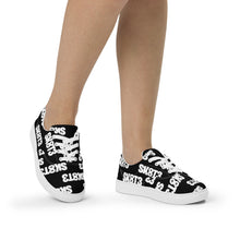 Load image into Gallery viewer, UTO IV "SK8T3" Women’s Lace-Up Canvas Shoes
