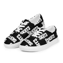 Load image into Gallery viewer, UTO IV "SK8T3" Women’s Lace-Up Canvas Shoes
