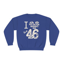 Load image into Gallery viewer, OFF-WHITE I ❤︎ the 46 Unisex NuBlend® Crewneck Sweatshirt
