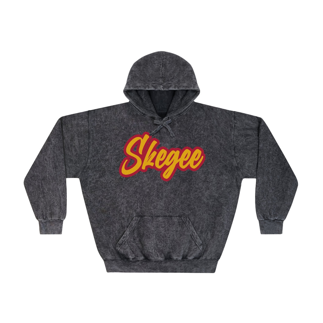 UTO IV SKEGEE Unisex Mineral Wash Hoodie
