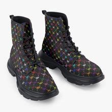 Load image into Gallery viewer, UTO IV &quot;Monogram&quot; Chunky Boots
