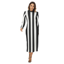 Load image into Gallery viewer, UTO IV Striped Women's Hip Dress
