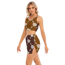 Load image into Gallery viewer, UTO IV Women&#39;s Camisole And Hip Skirt Suit

