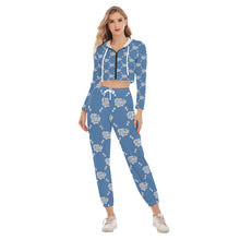 Load image into Gallery viewer, UTO IV Women&#39;s Crop Hoodie Sports Set

