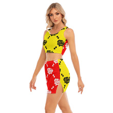 Load image into Gallery viewer, UTO IV Women&#39;s Camisole And Hip Skirt Suit
