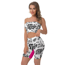 Load image into Gallery viewer, UTO IV Women&#39;s Breast Wrap Shorts Suit
