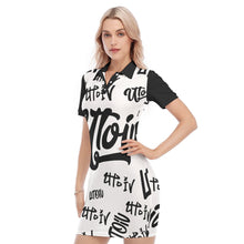 Load image into Gallery viewer, UTO IV Women&#39;s Polo Collar Dress
